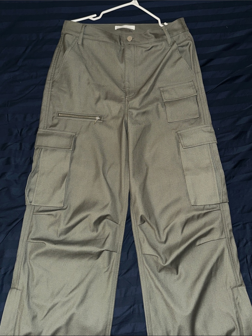 Oak + Fort Women’s Cargo Pants - Olive Green